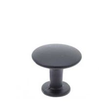 Buton din zamac Finn, negru (4 buc)