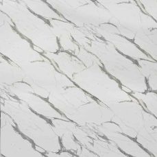 Splashback compact laminat CORELINE alb Versilia / alb Fontia miez negru, 4300 x 920 x 4 mm