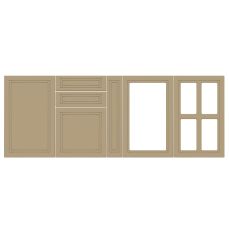 Fronturi MDF Silver | BLURRY/T