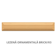 Lezenă ornamentală BRICK/R3