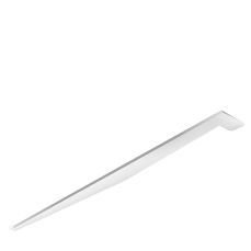 Maner din aluminiu Mimoza 128 mm, alb mat 