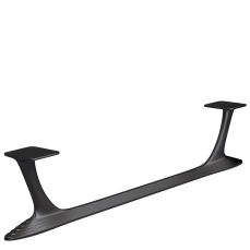 Picior sofa Havana din aluminiu tip sanie H160 L850 mm, negru mat