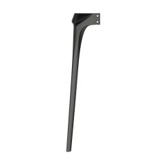 Picior masa conic Panama din aluminiu H730 mm, negru mat