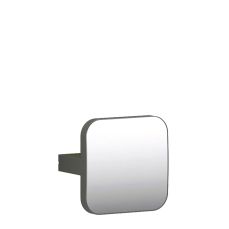 Buton din aluminiu Flow Beta, crom