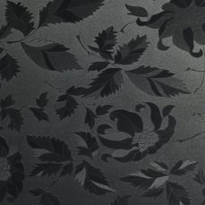 Panou MDF floare neagra lucios EVO P207, 2800 x 1220 x 18 mm 