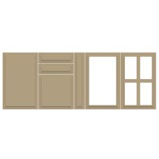 Fronturi MDF Silver | MONACO/R3