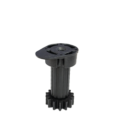Picior bucatarie reglabil Rodin H60, negru (4 buc)
