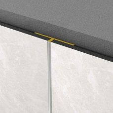 PROFIL AL TIP T BRONZ ROCKO TILES 2800 MM