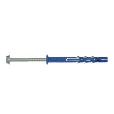 Ancoră din plastic premium oțel carbon, cap hexagonal M10 x 120 mm (4 buc/cutie)