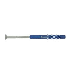Ancoră din plastic premium oțel carbon cap înecat, M8 x 80 mm (6 buc/cutie)