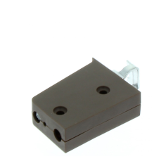 Agatatori din plastic universale (maro) pt.corpuri suspendate (8 buc)