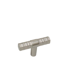 Buton din zamac Lamer Midas, satin nichel