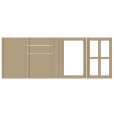 Fronturi MDF Silver | NISSA/R3