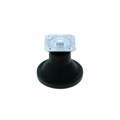 Picior conic Elmo reglabil din plastic H55, negru