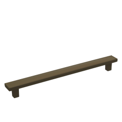 Maner din zamac Marellis Chanet 192 mm, maro velvet