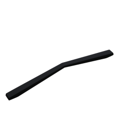 Maner din zamac Marellis Einhart 192 mm, negru velvet