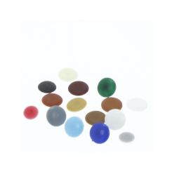 Capac pentru eurosurub din plastic cu pin, bej (100 buc)