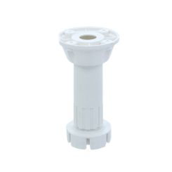 Picior bucatarie economic reglabil din plastic H100, alb (12 buc)