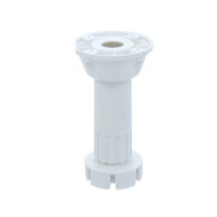 Picior bucatarie economic reglabil din plastic H120, alb (4 buc)