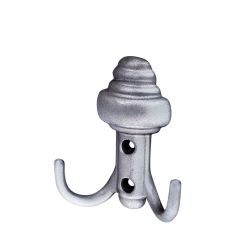 Cuier din zamac Clovis 39607.04, crom