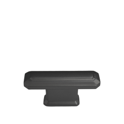 Buton din zamac Cebi Duncan CB1101, gri mat