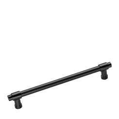 Maner din aluminiu System Helio 128 mm, negru