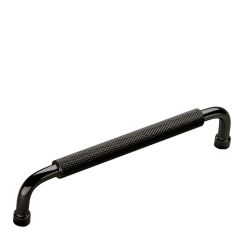 Maner din aluminiu System Naldo 160 mm, negru