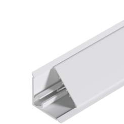 Inaltator triunghiular din PVC 3.9ml, aluminiu neted
