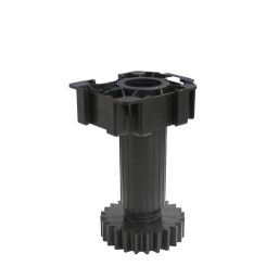 Picior bucatarie Thor reglabil din plastic H150, negru (4 buc)