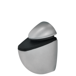Suport din metal papagal mic pentru sticla, crom (2 buc)