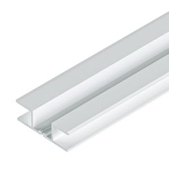 Multiangolo din plastic pentru plinta H100, alb
