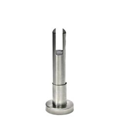 Picior din aluminiu pentru compact HPL H100, inox