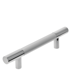 Maner bara din aluminiu Ebbot 096 mm, capete crom