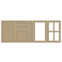 Fronturi MDF Silver | BLURRY/T