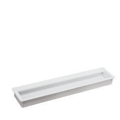Maner din aluminiu Lamer Aidin 160 mm, alb