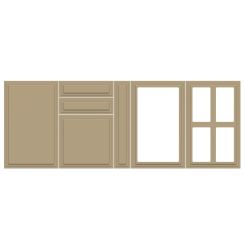Fronturi MDF Silver | MONACO/R3