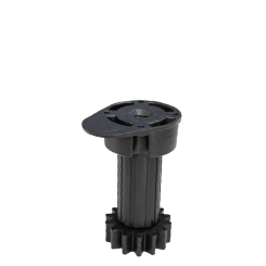 Picior bucatarie reglabil Rodin H80, negru (4 buc)