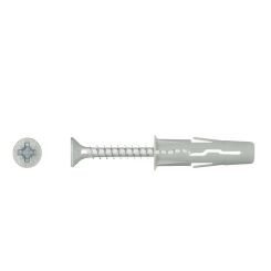 Diblu universal UNO®, 8.0 x 32 mm cu șurub (8 buc/blister)